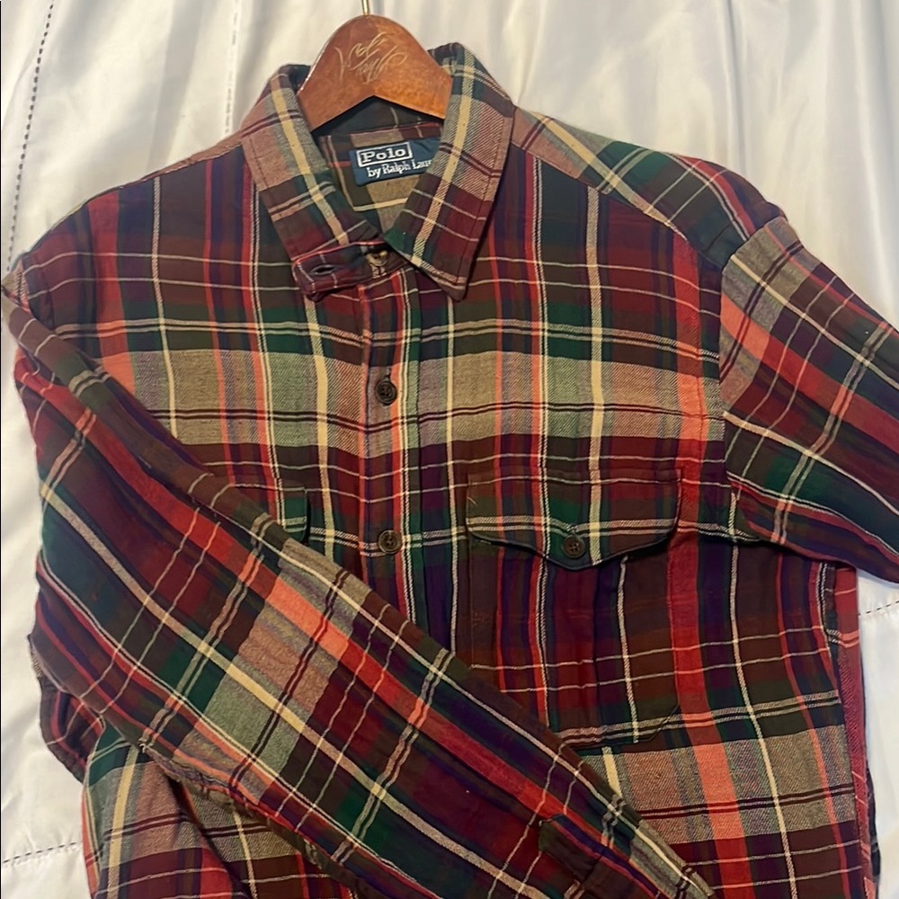Polo by Ralph Lauren Men's Plaid Shirt - Multicolor